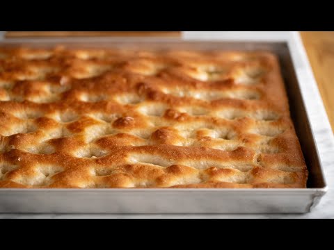 How to Make Traditional Italian Focaccia at Home.
