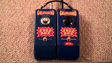 Colorsound Fuzz Box Strat