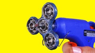 DIY Hand Spinner Fidget Toy LIFE HACKS