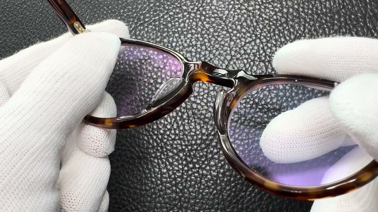 オリバーピープルズ OLIVER PEOPLES Gregory Peck-J DM2 - YouTube