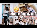 🤩 ORGANIZE WITH ME on a BUDGET!! :: EXTREME ORGANIZE & CLEAN WITH ME :: Kids Closets + Cabinets