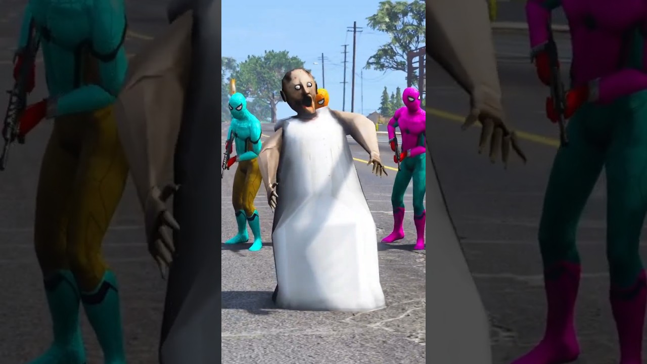 bet69 vn GTA 5: SPIDER MAN SAVE GRANNY 21D shorts shorts youtubeshorts shortsfeed ytshorts