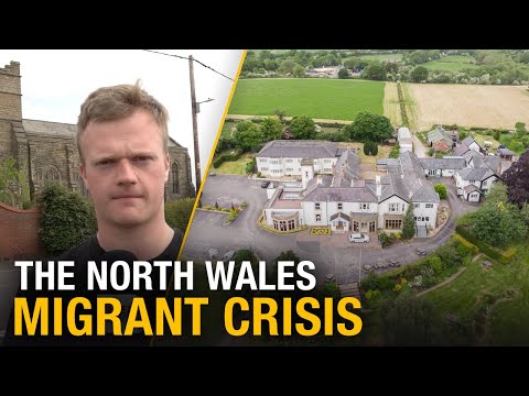 Sleepy Welsh village fears migrant influx
