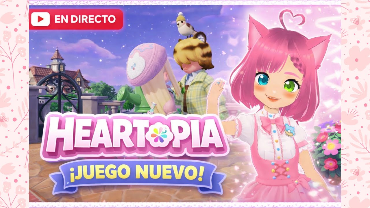 🔴 Explorando HEARTOPIA 🌸✨ | Live cozy