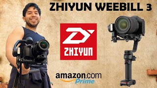 ZHIYUN [WEEBILL  3] Gimbal #Estabilizador Para Cámara DSLR De 3 Ejes | Unboxing & Review | #AMAZON
