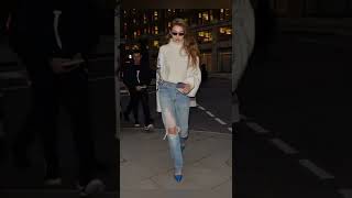 gigi hadid's most iconic denim looks#shorts