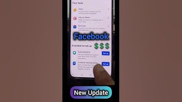 content monetization setup 💲 facebook new update | earn money from Ads #shorts #trending #short