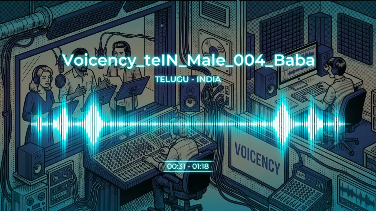 Telugu Male Voice - Voicency_teIN_Male_004_Baba