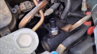 1994 to 2003 Ford F250 F350 7.3L ICP 1807329C92 Sensor Change