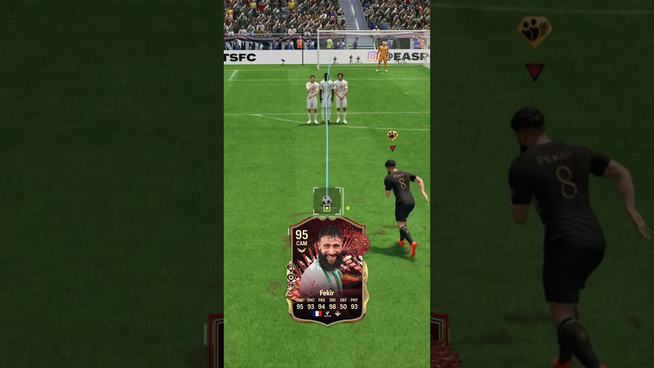 Every Fekir Knuckle-ball freekick goes in! 🤯 