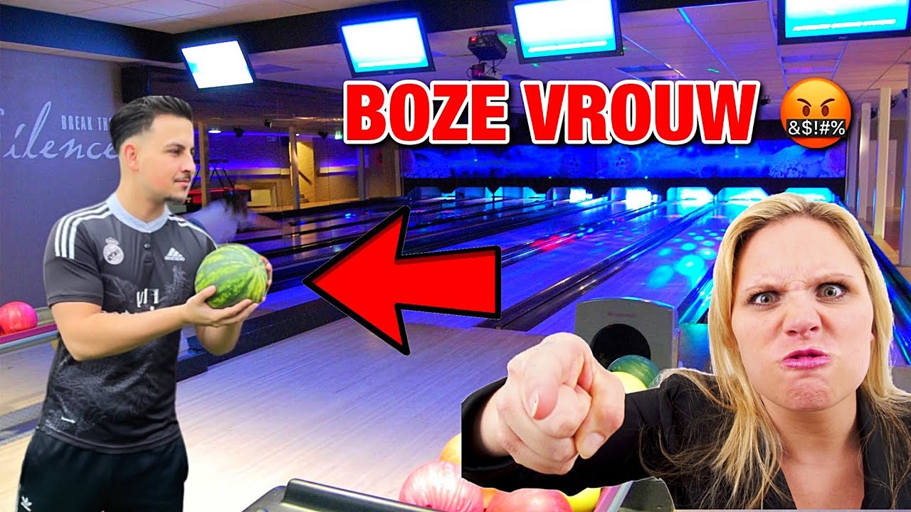 BOWLEN MET EEN WATERMELOEN!