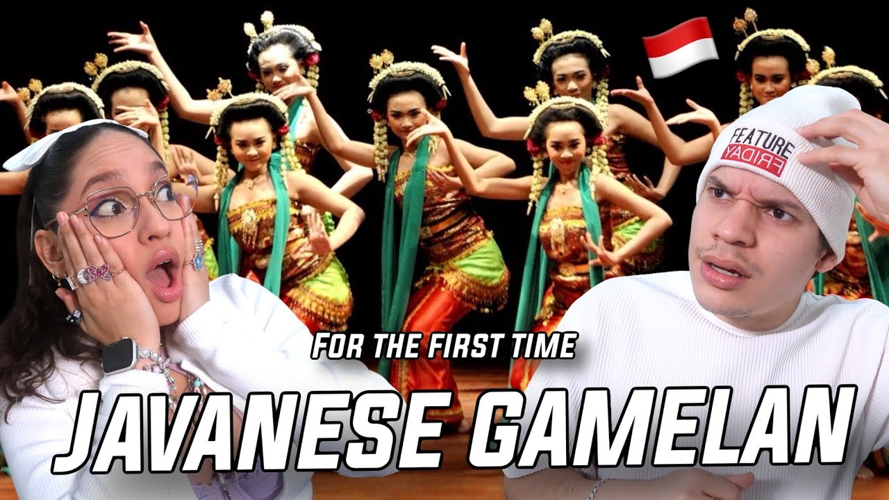 Latinos react to INDONESIA's INCREDIBLE Regional DANCE - JAVANESE Gamelan for the first time