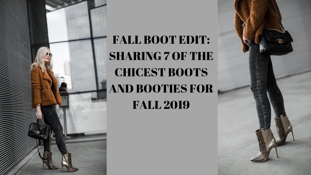best fall 2019 booties