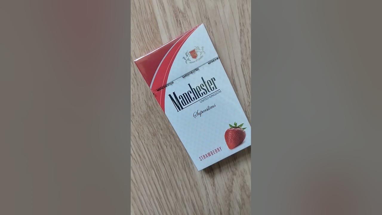 Manchester Superslims strawberry cigarettes YouTube