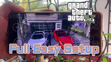 GTA 5 On  Android Winlator Full Setup and  Setting Low and high Device || Iqoo Z9 Turbo || 7.1.3amod