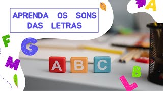Aprenda A Fazer Os Sons Das Letras- Aprenda O Alfabeto Em Português