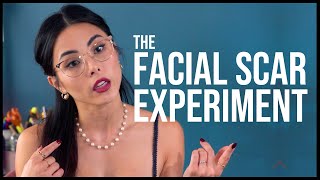 The Facial Scar Experiment: others see us how we see ourselves