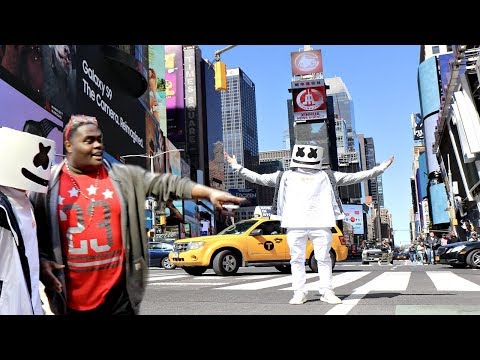 I Dressed Up as MARSHMELLO In NYC (PEOPLE THOUGHT I WAS HIM!!)