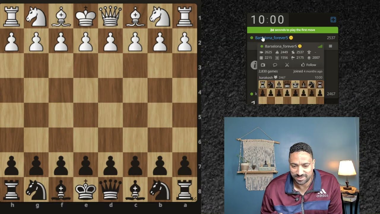 هندي الملك الرهيب مع 2500 | مغامرات الشطرنج السريع