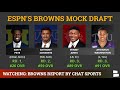 Cleveland Browns NFL Mock Draft By Todd McShay & Mel Kiper | 3 Rounds For 2021