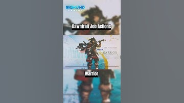 Final Fantasy 14 - Dawntrail  - Job Actions  - Warrior #finalfantasy14 #ffxiv #ff14 #Dawntrail