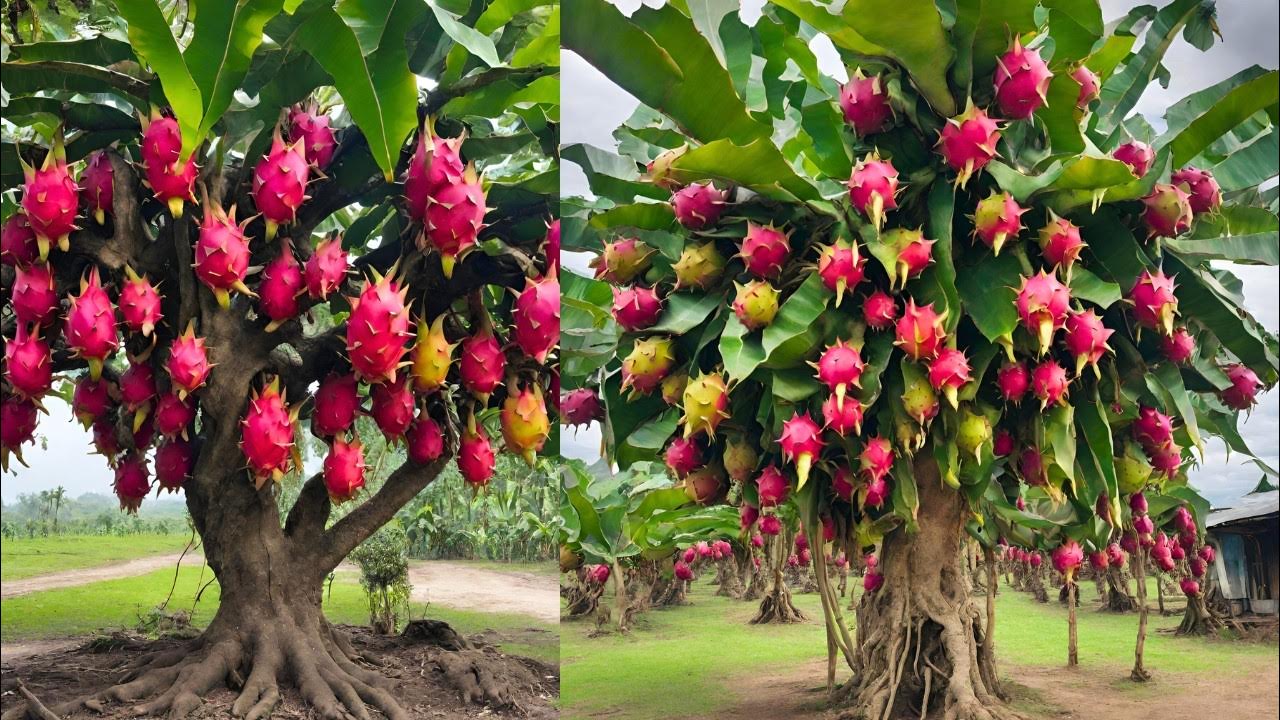 Grow dragon tree from cutting grow giant dragon fruits YouTube