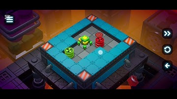 Tiny Robots: Portal Escape - Arcade Sokobot Solid Level 11 - Level 15 Walkthrough