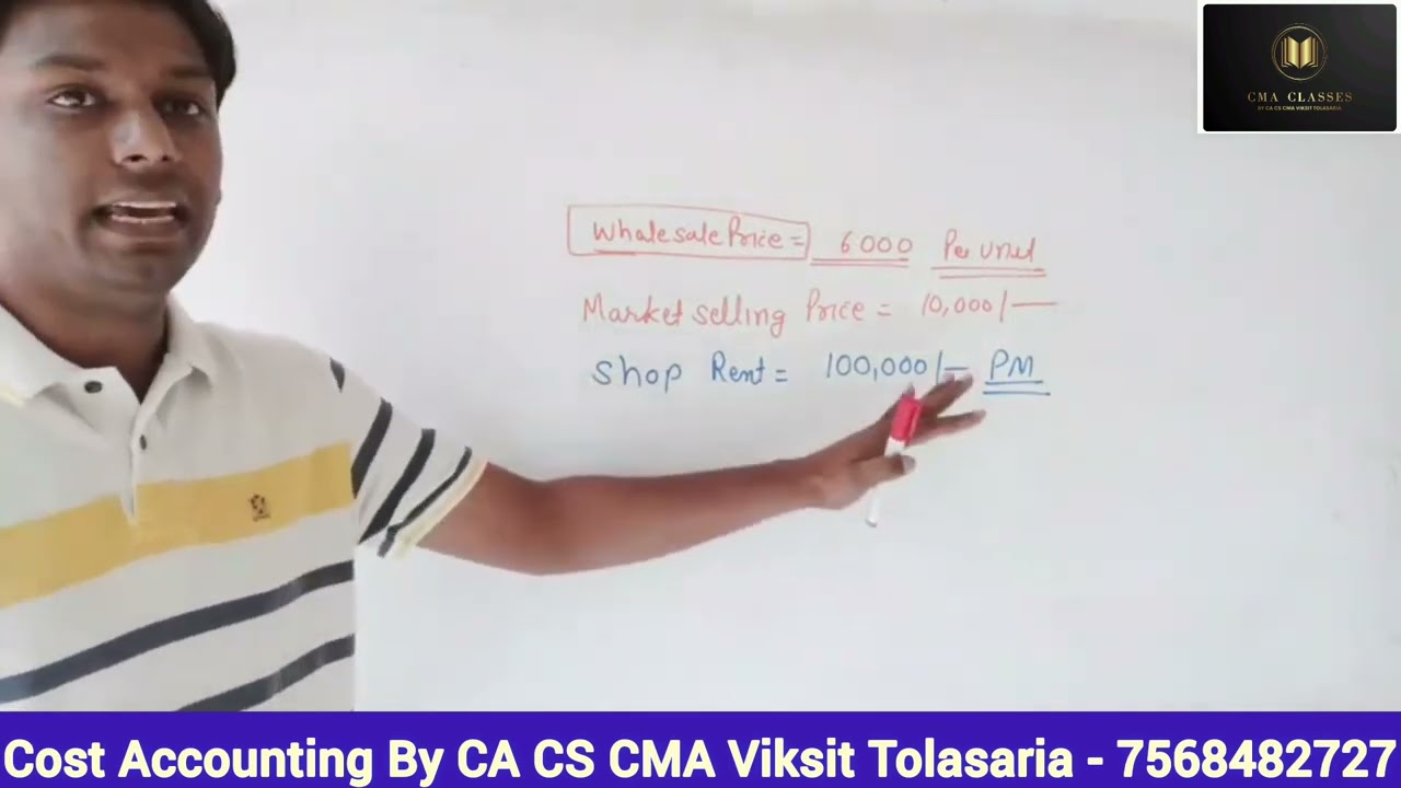 Cost Accounting Class42 YouTube