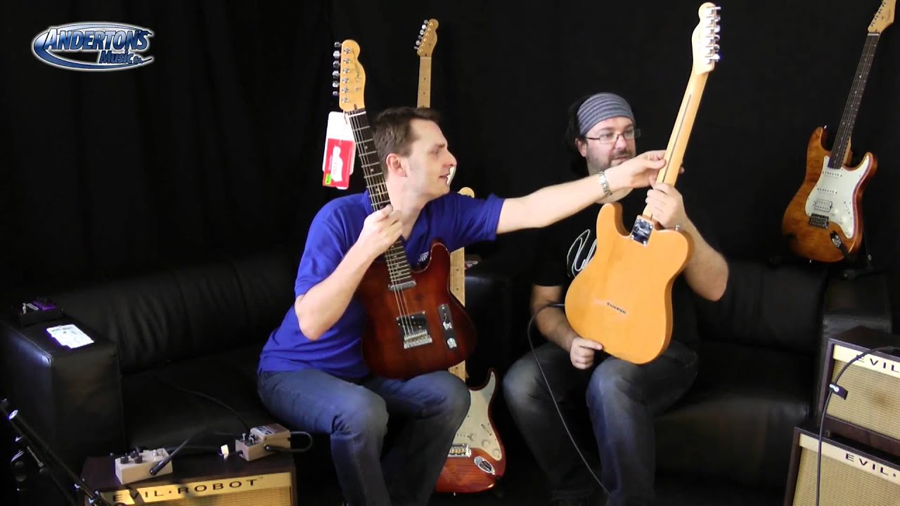 New Fender Select Series Stratocaster and Telecaster Guitars