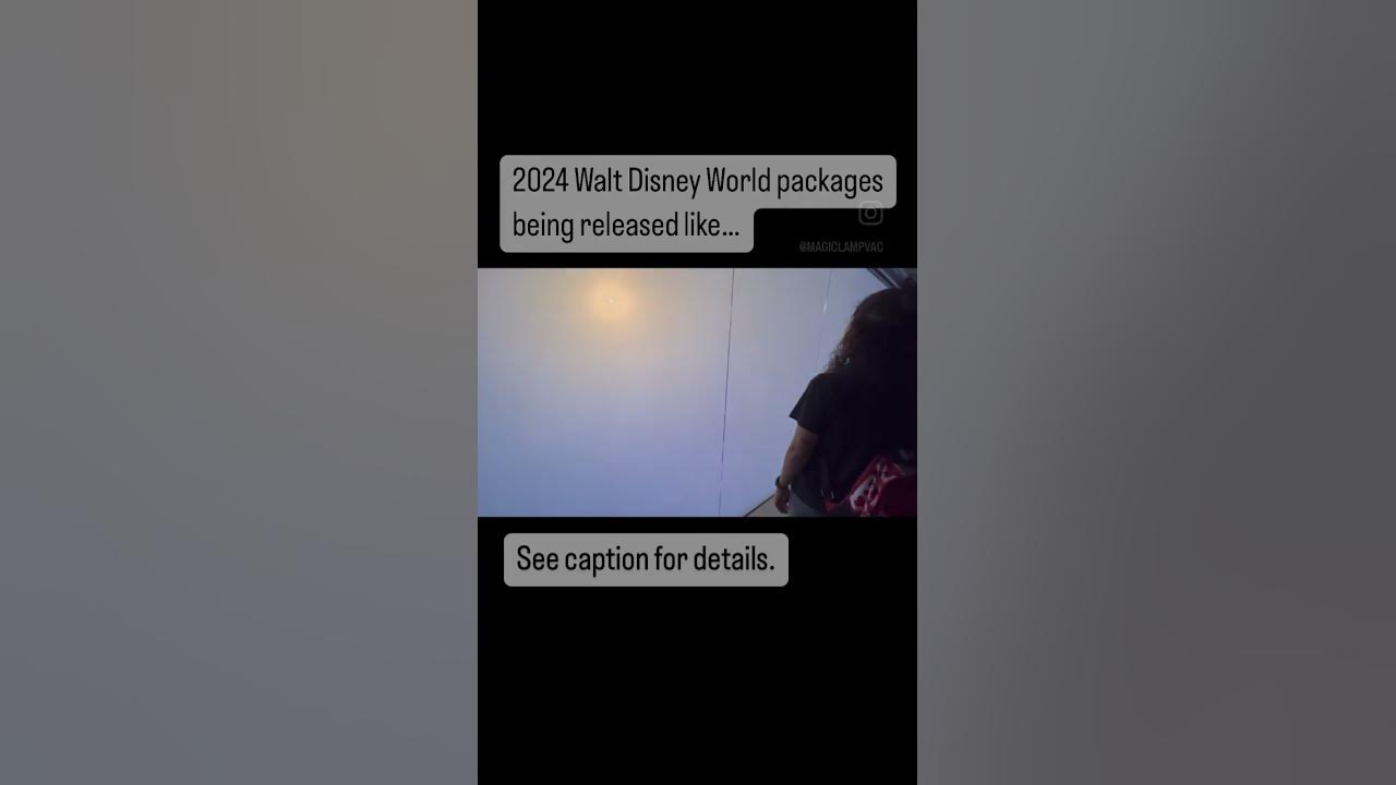 When 2024 WDW packages get released, people be like…😂 YouTube