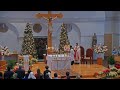 Christmas Day English Mass - 11:00 am