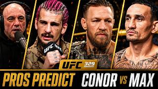 24 HOURS LEFT! Experts Reveal Their FINAL McGregor vs Holloway Picks | UFC 329