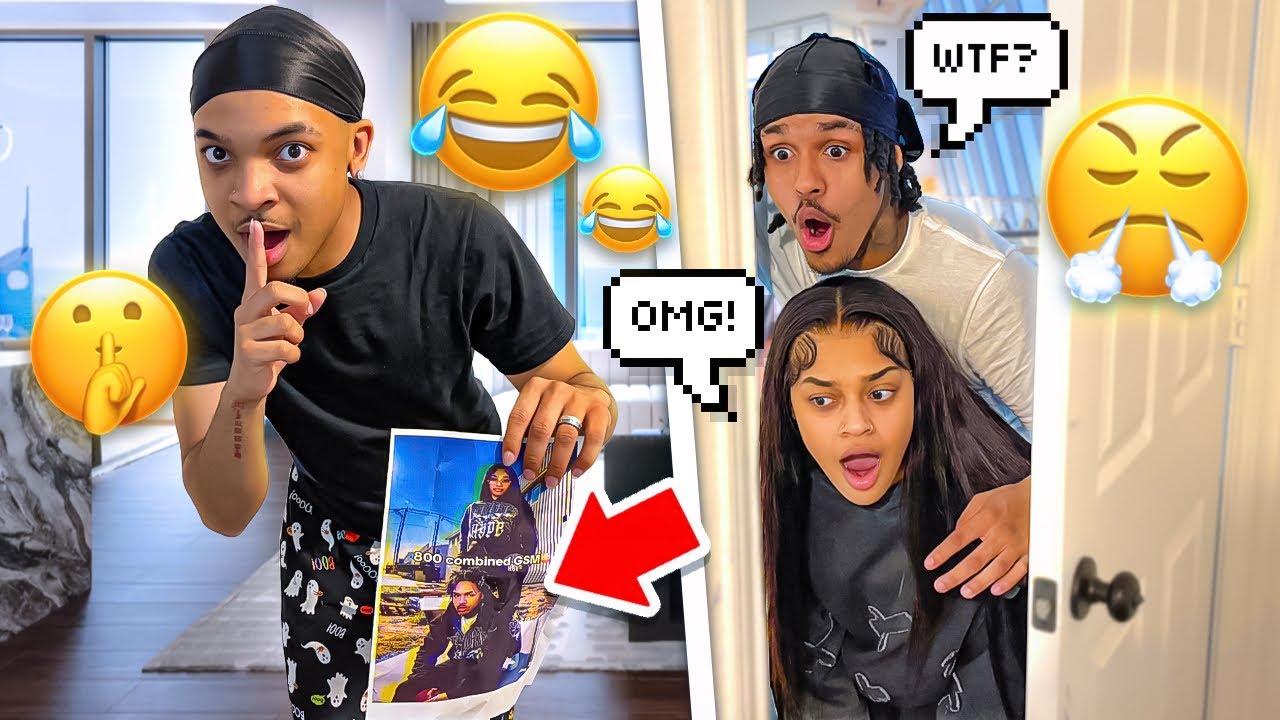 РАЗВЕШИВАЮ ФОТОГРАФИИ БЫВШЕГО МОЙ ПАРЕНЬ ПО ВСЕЙ ЕГО КОМНАТЕ *ОН ВСЕ УНИЧТОЖИЛ🤣🤦🏽‍♂️*