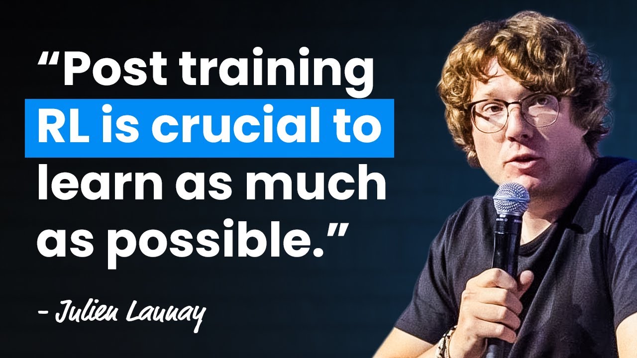 913: LLM Pre-Training and Post-Training 101 — with Julien Launay