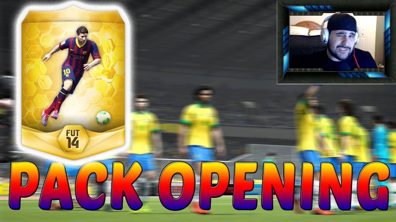 FIFA 14 FACE CAM PACK OPENING - ULTIMATE TEAM