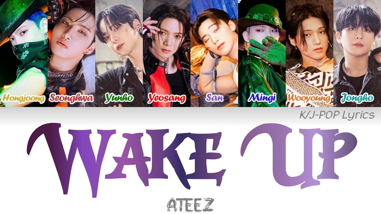 ATEEZ ソンファ 歌詞カード ATEEZ GOLDEN HOUR ポップアップ フォトカードホルダー ソンファ