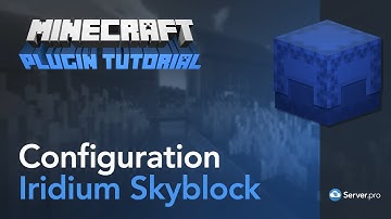 Configuration of Iridium Skyblock Plugin - Minecraft Java