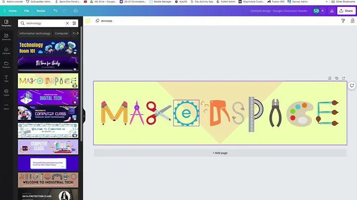 Creating Canva Class with Google Classroom