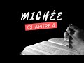 Miche 4  bible audio francais