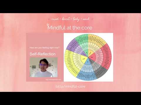 Mindful Core Feelings Wheel Div Daniela