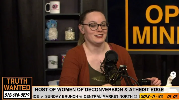 Dan Talks with Courtney Stewart, President of MetroPlex Atheists | Truth Wanted 01.08