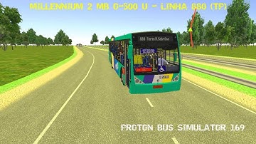 Trabalhando na linha 880 metropolitana   Proton Bus Simulator for PC