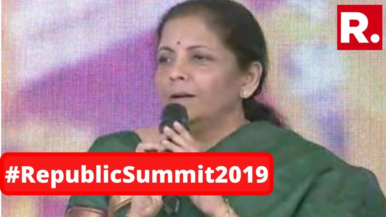 'Honest Middle-Class Tax-Payer Is Never Forgotten': FM Nirmala Sitharaman At Republic Summit 'Honest Middle-Class Tax-Payer Is Never Forgotten': FM Nirmala Sitharaman At Republic Summit
