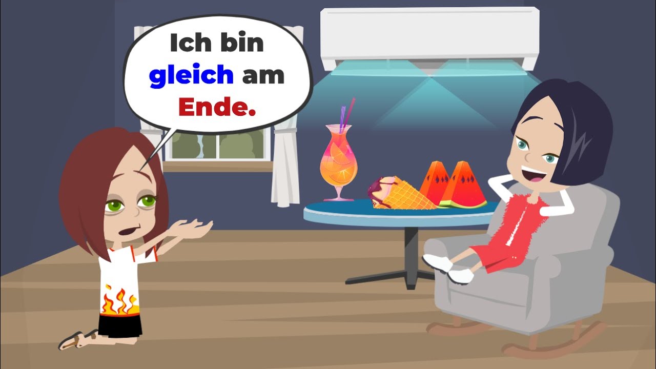 Amy geht in der Hitze ein! | Deutsch lernen | Hallo Amy