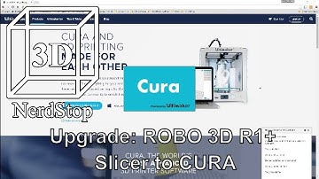 Upgrade: ROBO 3D R1+ Slicer to CURA