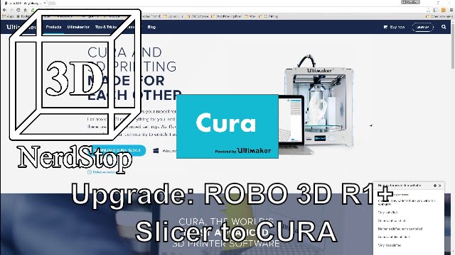 Cura For Robo 3d