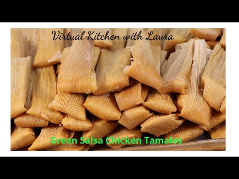 Come rendere verde Salsa Pollo Tamales Ricetta