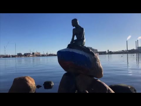 Video: La scultura della Sirenetta a Copenaghen