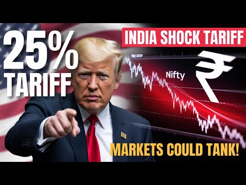 Trump Imposes 25% Tariffs on India! Nifty Crash & Rupee Collapse Incoming?