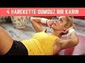 4 DAKİKADA DÜMDÜZ BİR KARIN (Reyhan Oksay)